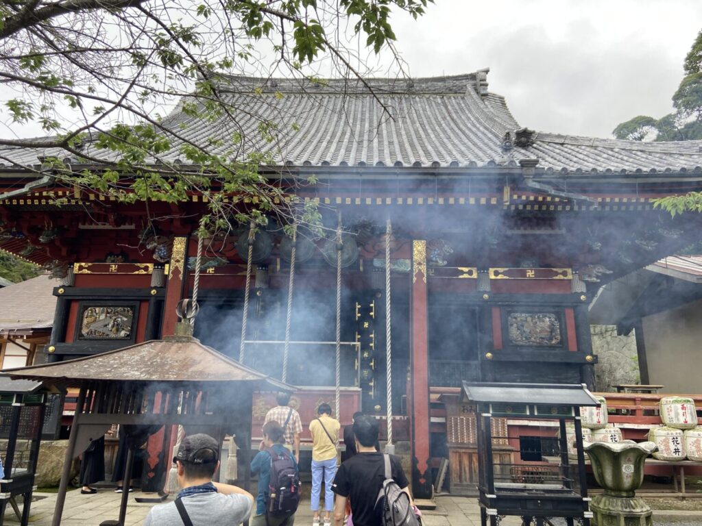 雨引山楽法寺の本堂
